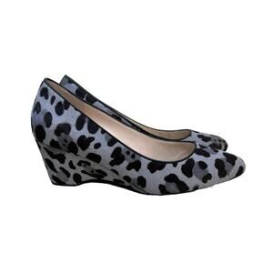 Cole Haan The-Go-To Wedges - Grey Hair Calf Women’s Size 8